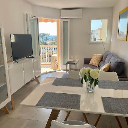 Apartment Newly Renovated Aircond-Wifi-Pool-Sea View-150M To Beaches- Saint Aygulf Eksteriør billede