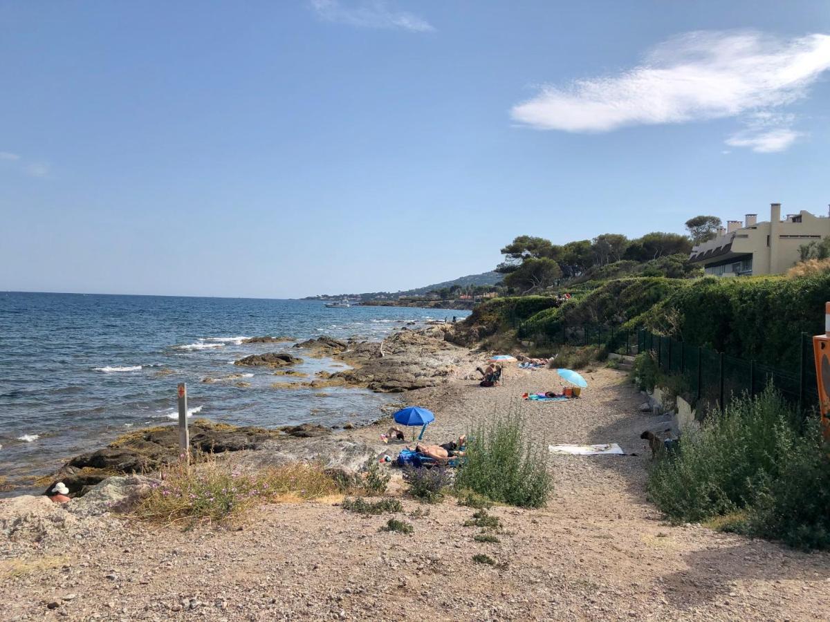 Apartment Newly Renovated Aircond-Wifi-Pool-Sea View-150M To Beaches- Saint Aygulf Eksteriør billede